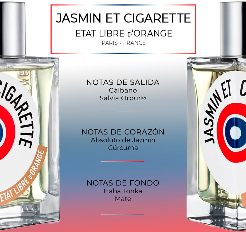 香水(ユニセックス) JASMIN ET CIGARETETTE 50ml Jasmin et Cigarette · ETAT LIBRE d'ORANGE · Perfumería Madrid Paris